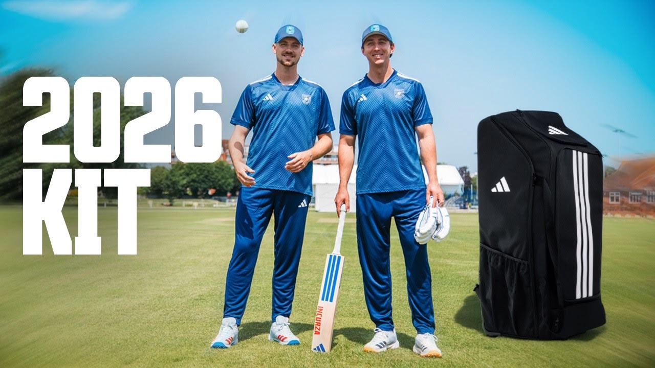Load video: Video showcasing the 2026 adidas cricket kit that Cricket District are using